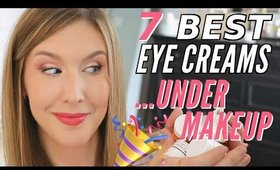 The BEST EYE CREAM For DRY MATURE Skin for UNDER MAKEUP 🙌🏼🔥