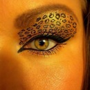 Leopard eyes