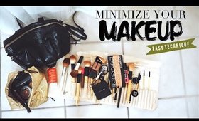 How to Minimize Your Makeup Products