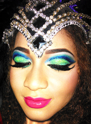 Island beauty inspired by the colours of Trinidad and Tobago's Carnival celebrations