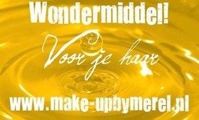 Wondermiddel voor je haar Make-upByMerel Tutorials