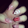 Valentine's day nail art