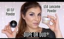 Dupe or Dud? Lancome Absolue Setting Powder vs ELF| Bailey B.