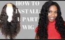 How I Install My U-Part Wig - Feshfen HAIR