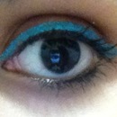 Blue Eyeliner!
