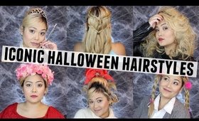 Iconic Hairstyles for Halloween // Hair Tutorial