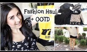 Fashion Haul & OOTD!