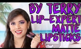 By Terry Lip Expert Matte Liquid Lipsticks Swatches, Review, Demo