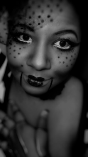 Halloween creepy doll