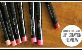 butter | LONDON Bloody Brilliant Lip Crayon Review | Bailey B.