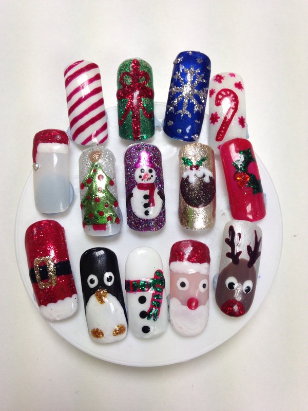 My Xmas nail designs | Chloe A.'s Photo | Beautylish