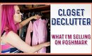 CLOSET DECLUTTER! + CLOTHING I'M SELLING