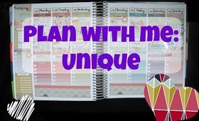 Plan With Me: Unique