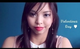 ♥ Valentines Day Makeup ♥ (using Drugstore Products)