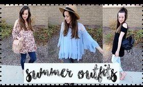 PINKBLUSH LOOKBOOK! MODEST SUMMER OUTFIT IDEAS!