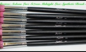 Review: Sedona Lace Se7ven Midnight Lace Synthetic Brush Set!