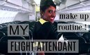 CHATTY FLIGHT ATTENDANT MAKE UP ROUTINE // Janet Nimundele