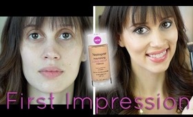 Neutrogena Nourishing Long Lasting Foundation - First Impression Review