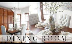 Dining Room Tour | House to Home 🏡 Ep 4 | Charmaine Dulak