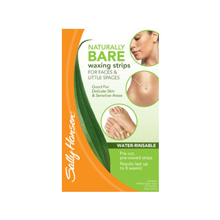 Sally Hansen Naturally Bare Waxing Strips For Faces & Little Spaces