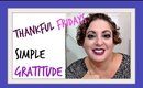 Thankful Fridays | Simple Gratitude