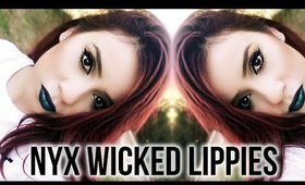 NYX WICKED LIPPIES REVIEW, SWATCHES, FIRST IMPRESSION