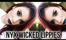 NYX WICKED LIPPIES REVIEW, SWATCHES, FIRST IMPRESSION