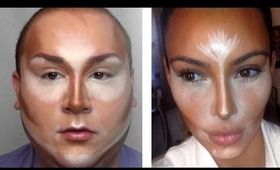 Contour à la Kim Kardashian!