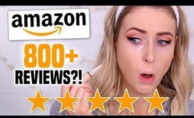 Full Face Testing 5 STAR 100+ REVIEWED Makeup from AMAZON || Full Day Wear Test