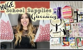 Back to School Supplies HUGE GIVEAWAY Haul 2014 OPEN