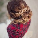 Plaid and Updo 💙