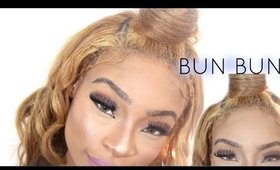 How To: Half Up Half Down Bun!