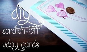 14 Days of Valentine (Day 7): Scratch-Off Vday Cards