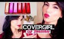 New COVERGIRL Colorlicious Lipsticks! Review + Lip Swatches!