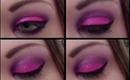 Glittery Hot Passion Makeup Tutorial