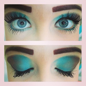 What do you think?:) used my shany cosmetics palette and naked 2 palette