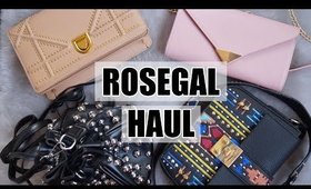 FASHION HAUL | BAGS & SHOES | Rosegal.com | Stacey Castanha