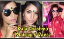 Kala Chashma bollywood dance & Katrina Kaif inspired Indian makeup tutorial.