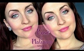 Rose & Platinum Makeup ♥ Naked 3