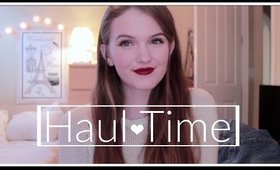 Fall Haul Time 2015 || Forever 21, Matte Lipsticks, Face Masks, New Phone?