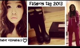 Fashion Tag/Winter Fashion Essentials ♥