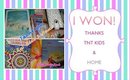 Prize Mail | Thanks TnT Kids & Home | PrettyThingsRock