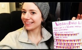 MY WEDDING BUCKET LIST