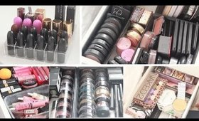 Makeup Collection & Storage // Laura Black