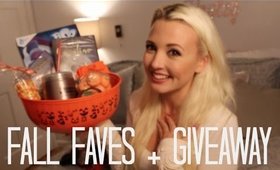 Fall Favorites Tag | GIVEAWAY