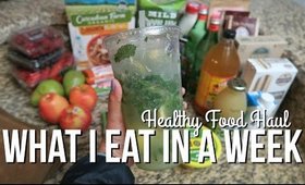 WHAT I EAT IN A WEEK : HEALTHY FOOD HAUL