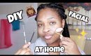 DIY AT HOME FACIAL ROUTINE (removing dead skin, brightening, steaming)