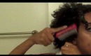 Shea Moisture Curl & Shine Kit Style & Review on 4C Hair
