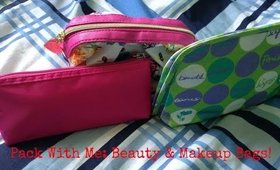 Pack With Me: Beauty & Makeup Bags!