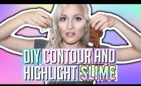 DIY CONTOUR AND HIGHLIGHT SLIME | LIT OR SHIT?